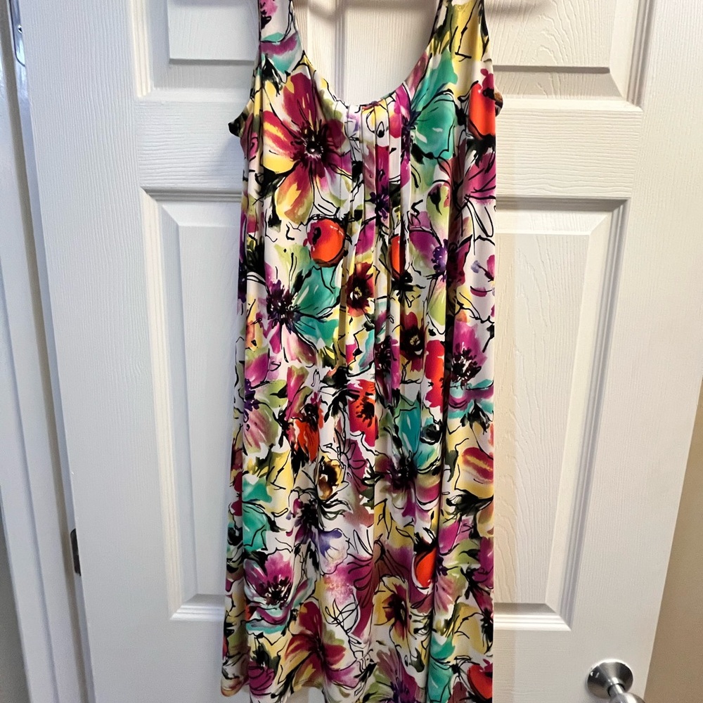 Floral Sleeveless Dress